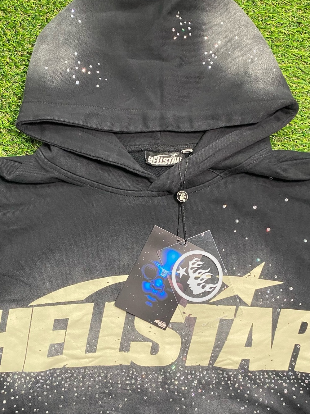 Hellstar Uniform Rhinestone Hoodie - Picture 3 of 4
